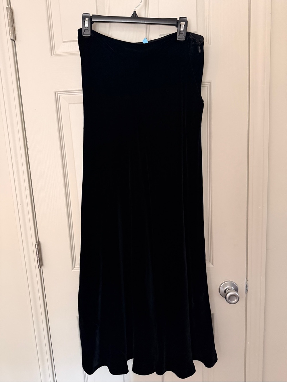 Liz Claiborne Black Velvet Maxi Dress